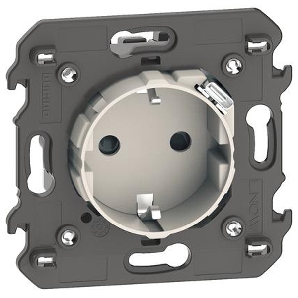 Розетка 2К+З со встроенным зарядным устройством USB тип C 1.5А 2 модуля BTicino Living Now песочный