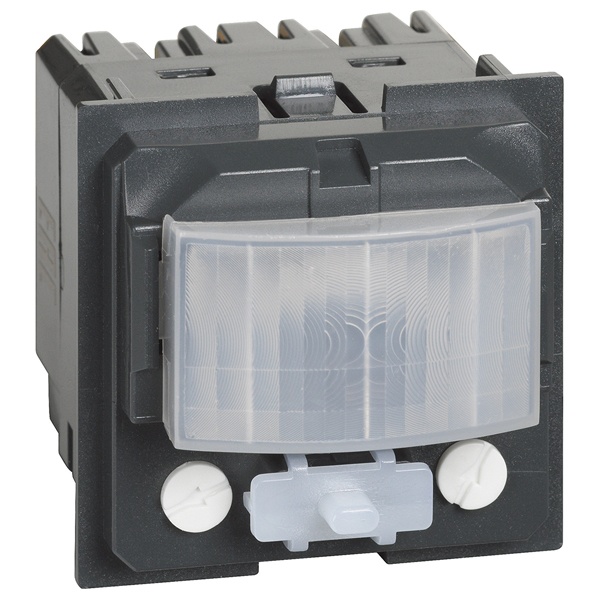 Датчик движения ИК 2-проводный с переключением режимов ВКЛ-АВТО-ВЫКЛ 2м механизм BTicino Living Now