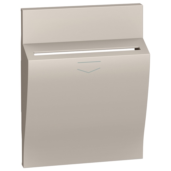 Лицевая панель для карточного выключателя К4549/К4548 3 модуля BTicino Living Now песочный