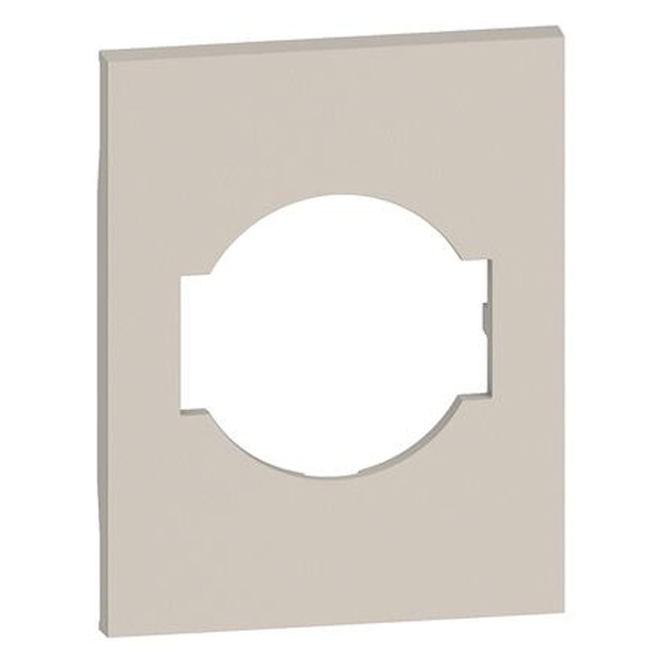 Лицевая панель для розеток 2К+З К_4140А16F 3 модуля BTicino Living Now песочный