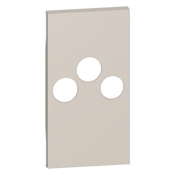 Лицевая панель для розеток TV-R-SAT K4210M2D 2 модуля BTicino Living Now песочный