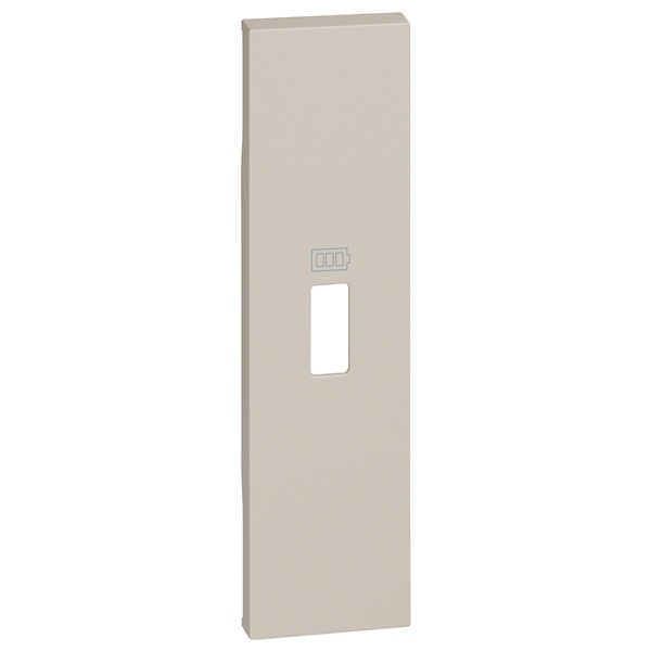 Лицевая панель для зарядных устройств USB 1 модуль BTicino Living Now песочный