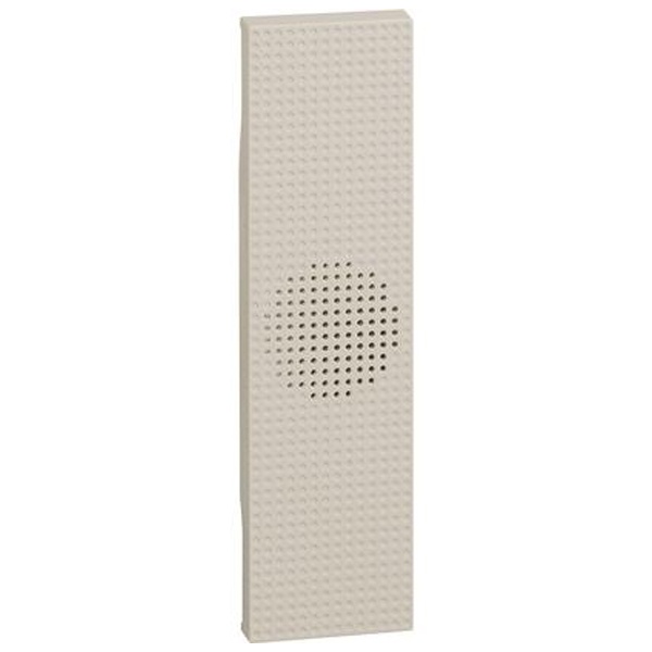 Лицевая панель для звонка 1 модуль BTicino Living Now песочный