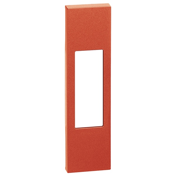 Лицевая панель для розеток итальянского стандарта 1 модуль BTicino Living Now красный