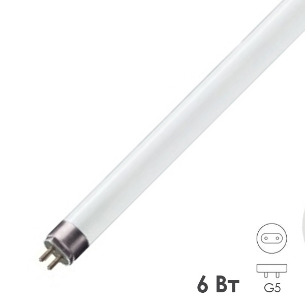 Лампа в ловушки для насекомых Sylvania F6W T5 BL368 G5 L212mm сушка гель-лака-полимер