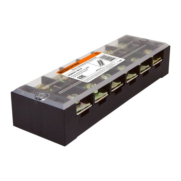 Блок зажимов TDM ТВ-2506 до 2,5 мм2 25A 6 клеммных пар