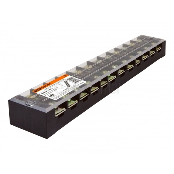 Блок зажимов TDM ТВ-2512 до 2,5 мм2 25A 12 клеммных пар