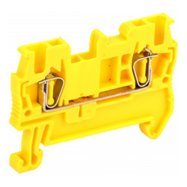 Клеммник самозажимной ИЭК КПИ 2в-1,5 17,5А желтый