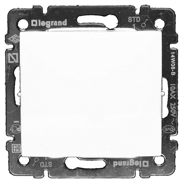 Переключатель Legrand Valena 16А белый