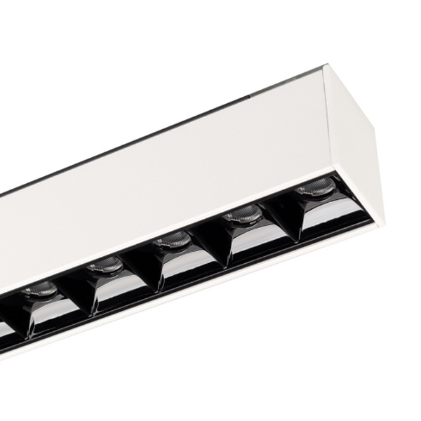 Светильник Arlight MAG-LASER-45-L320-12W Warm3000 (WH, 15 deg, 24V)