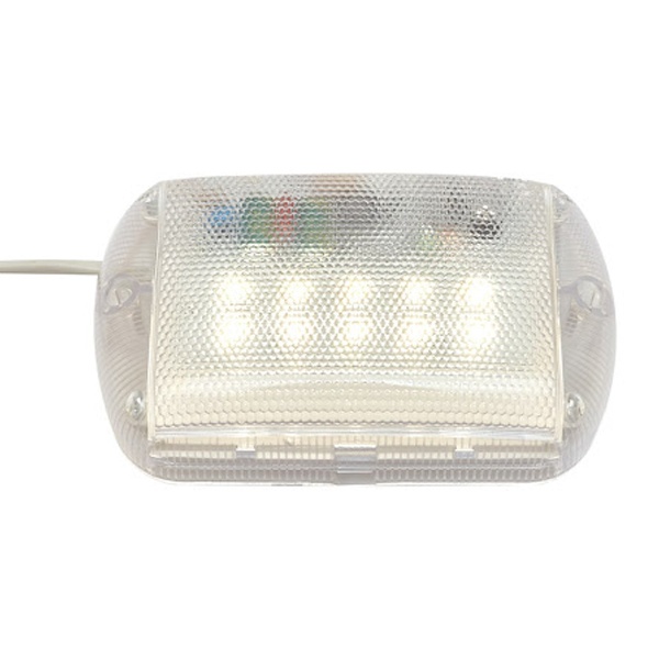 Светильник светодиодный 6W 4000K 220V 700Lm IP40 оптико-акустический датчик и дежурный режим ЖКХ