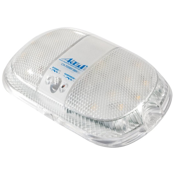 Светильник светодиодный 8W 4000K 220V 800Lm IP30 с оптико-акустическим датчико, 3 режима работы, ЖКХ