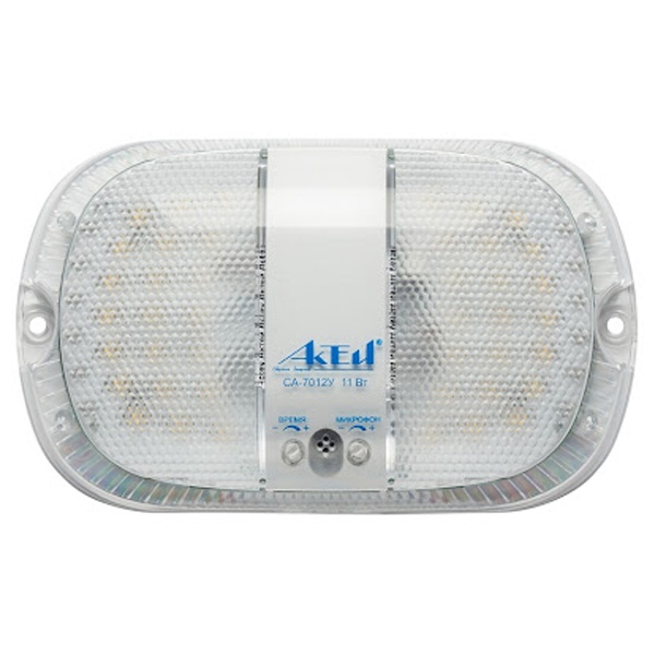 Светильник светодиодный 11W 4000K 220V 1300Lm IP30 с оптико-акустическим датчиком, ЖКХ