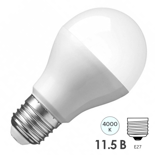 Лампа светодиодная Rexant A60 11,5W 4000K E27 холодный свет