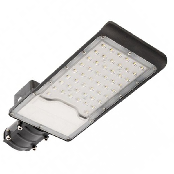 Консольный светодиодный светильник Rexant ДКУ-01 50W 5000K ШС IP65 черный d40-50mm