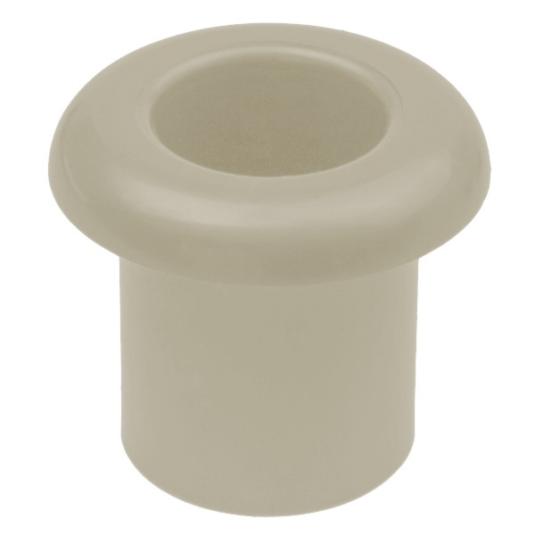 Втулка Bironi проходная через стену пластиковая слоновая кость [упак. 20шт] (бежевый)