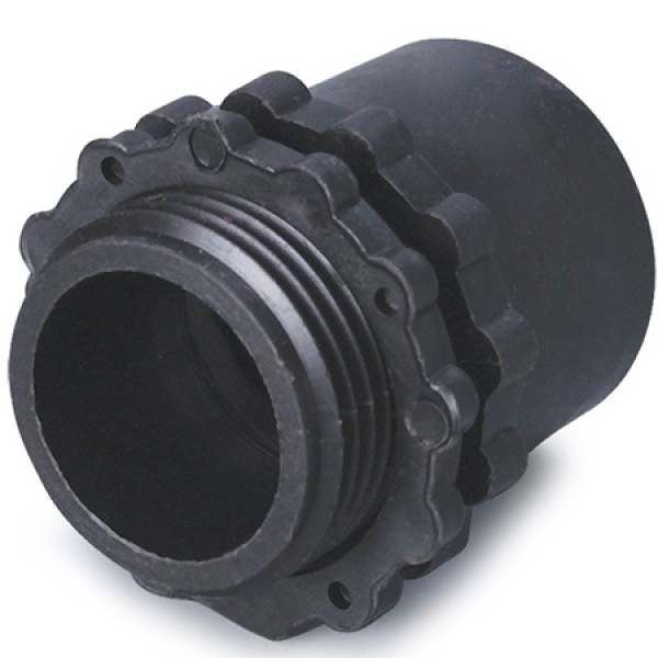 Муфта Промрукав вводная МВП-50 (2 дюйма) для металлорукава пластиковая