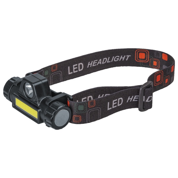 Фонарь налобный Navigator 14 661 NPT-H25-ACCU LED 5W/3W аккумулятор 4.3V 1200mAh 2 режима