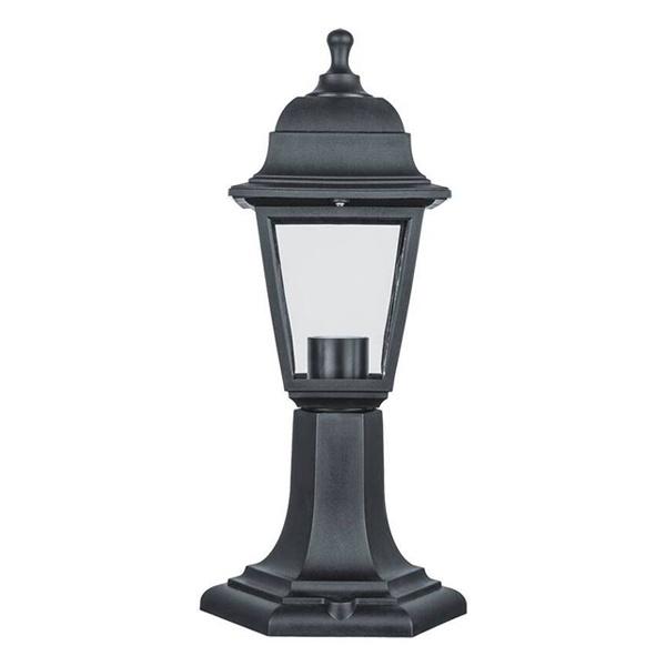 Светильник Navigator 80 468 NOF-PG31-001-IP44-E27 max60W пластик четырехгранник на постамент черный