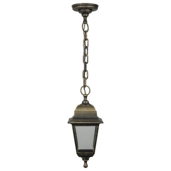 Светильник Navigator 80 479 NOF-PG32-002-IP44-E27 max60W пластик четырехгранник подвесной бронза