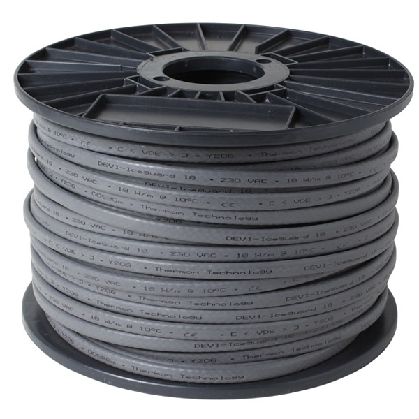 Кабель саморегулирующийся Devi-Iceguar 18 черный