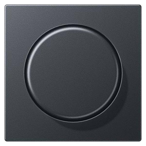 Накладка для роторного диммера Jung ECO Profi 5544.03VEINS Антрацит