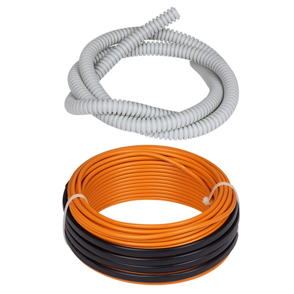 Греющий кабель TDM двухжильный теплый пол в стяжку ПРОФИ 28м 550Вт S укладки 3,2-4,6м2