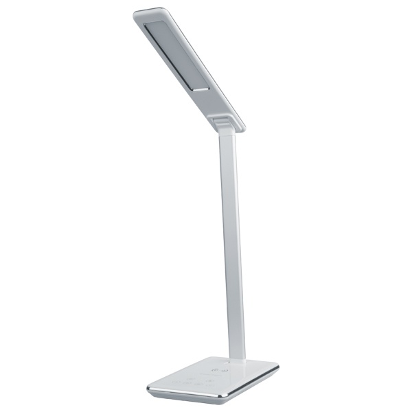 Светильник светодиодный настольный 82 742 NDF-D030-6W-MK-WH-LED DIM 3000-5500K 290Lm зарядка Qi и US