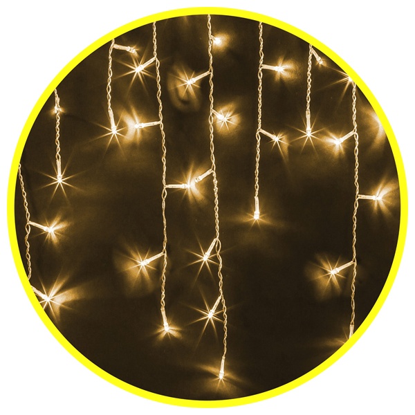 Гирлянда нить 61 840 NGF-I01-100WW-8-3.5m-230-TR-IP44 постоянное свечение, теплый белый