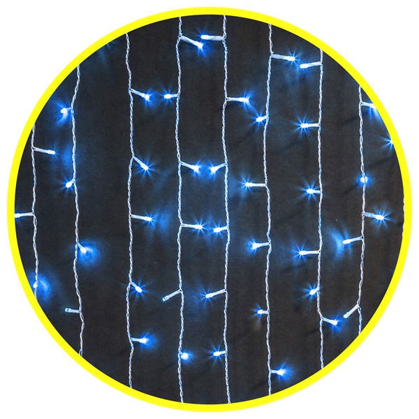 Гирлянда нить 61 841 NGF-I01-100B-8-3.5m-230-TR-IP44 постоянное свечение, синий