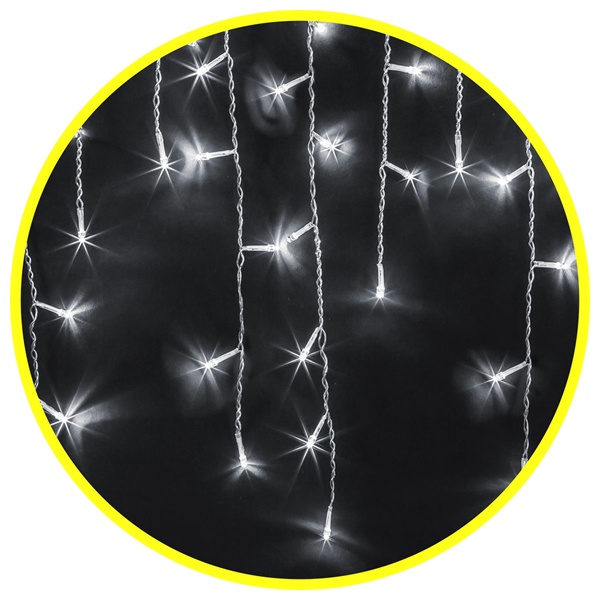 Гирлянда нить 61 842 NGF-I01-100CW-8-3.5m-230-TR-IP44 постоянное свечение, белый