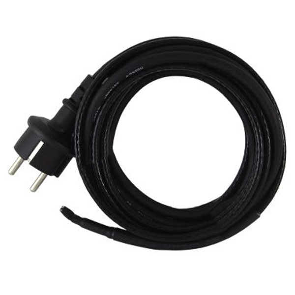 Греющий саморегулирующийся кабель TDM Стоплёд НСК25-В с вилкой, в трубу (25м/250Вт)