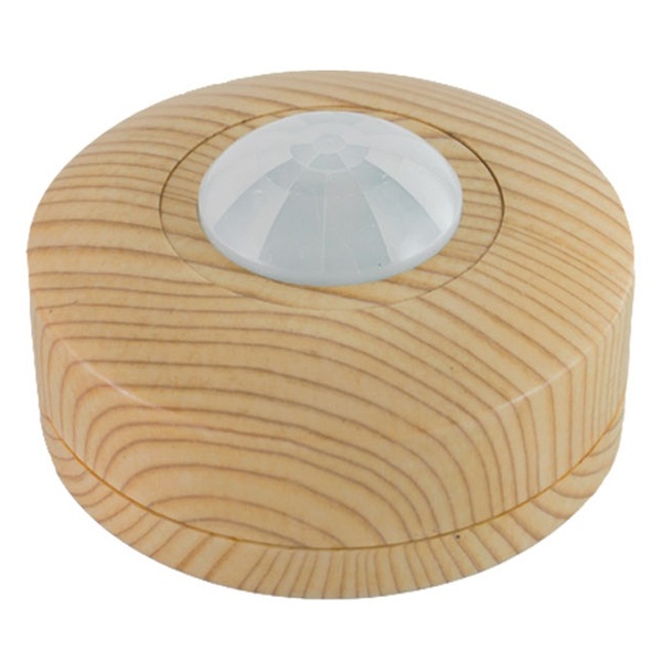 Датчик движения потолочный TDM ДДП-03С (1200Вт, 10-900с, 6м , 3+Лк, 120(сбоку)+360(сверху)гр IP33)