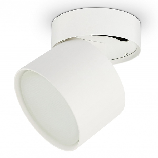 Светильник накладной ЭРА OL12 под лампу GX53 SWH, алюминий, цвет белый (5056396234159)