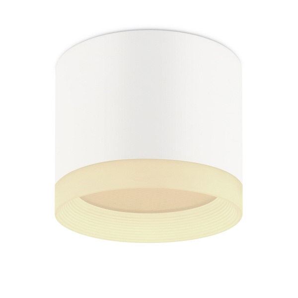 Светильник накладной потолочный ЭРА OL17 под лампу GX53 WH алюминий, цвет белый (5056396234333)