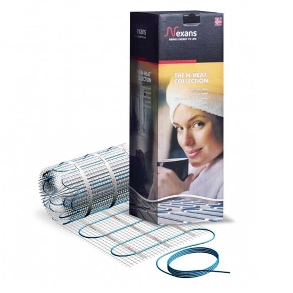Теплый пол Nexans Millimat нагревательный мат 4м2 0,5x8 (600W)