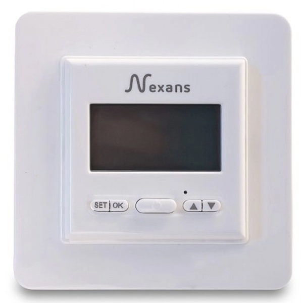 Программируемый терморегулятор с датчиком температуры воздуха и пола Nexans N-Comfort TD 16A TD