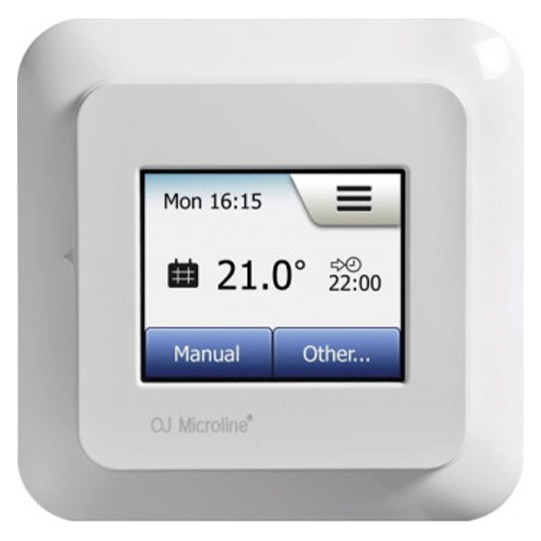 Терморегулятор OJ Electronics с двумя датчиками с Wi-Fi (бежевый) OWD5-1999-RUP1