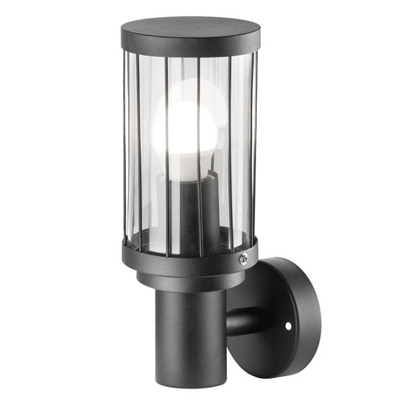 Светильник садово-парковый Gauss Vega на стену вверх 10.5х24х14.2cm, 170-240V / 50Hz, 1xE27, Max.60W