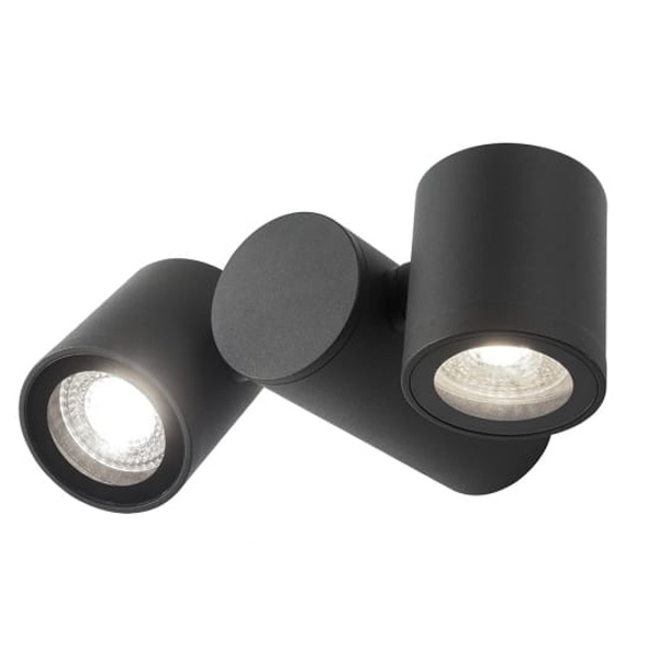 Светильник садово-парковый Gauss Sonata настенный 2xGU10 221x155x70mm 170-240V IP54