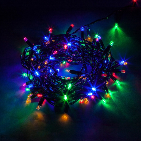 Светодиодная гирлянда Feron CL33 линейная 10 м +1.5м 230V IP65 мульти c питанием от сети