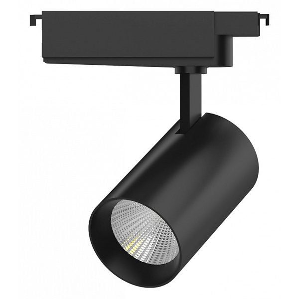 Светильник трековый Gauss цилиндр 42W 4000K 180-240V 3650Lm IP20 90х240мм черный угол 24гр LED