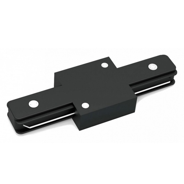 Коннектор Gauss для трековых шинопроводов прямой (I) черный