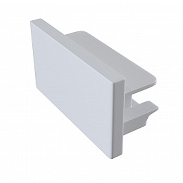 Заглушка Gauss от поражения электрическим током для шинопровода белый