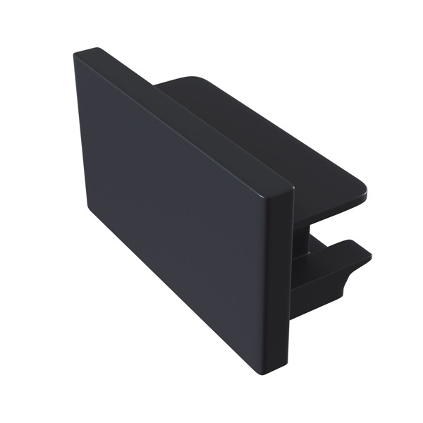 Заглушка Gauss от поражения электрическим током для шинопровода черный