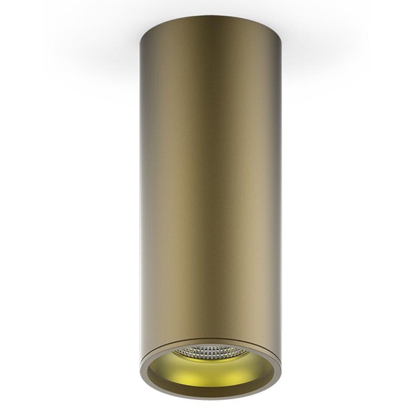 Светильник светодиодный накладной Gauss HD002 12W (кофе золото) 3000K 79x200,900лм