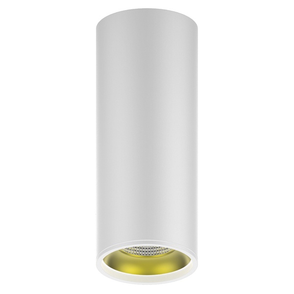 Светильник светодиодный накладной Gauss HD012 12W (белый золото) 3000K 79x200,900лм