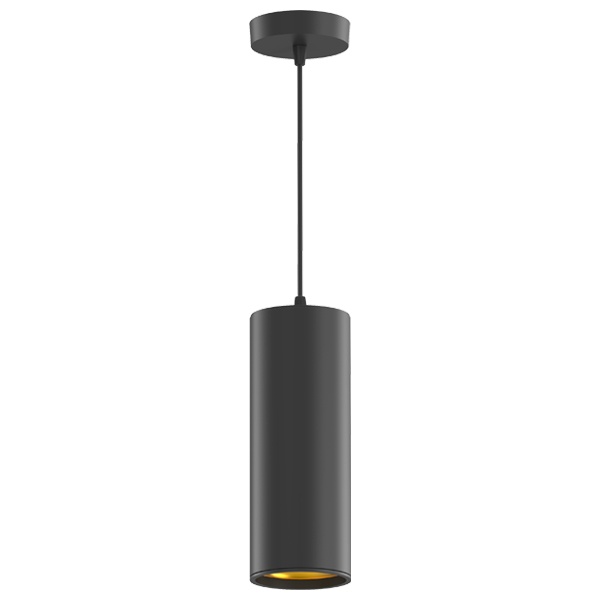 Светильник светодиодный накладной (подвесной) Gauss HD034 12W (черный/черный) 4100K 79*200мм