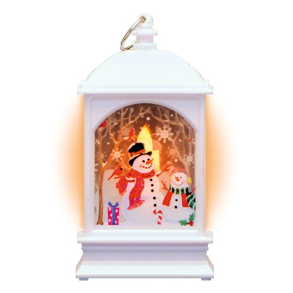 Фонарь Gauss новогодний светодиодный Снеговик серия Holiday, 0,1W, тёплый свет, белый,