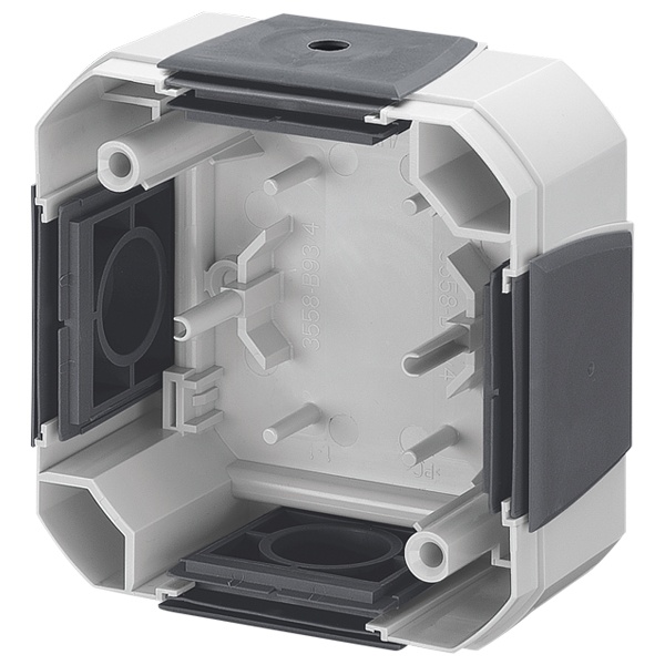 Коробка накладного монтажа с четырьмя вводами ABB Variant+ серый